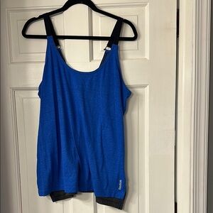 Reebok Blue Sleeveless Tank Top